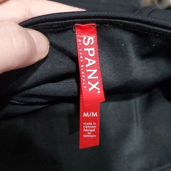 SPANX Black Camo Leggings Size M - Picture 11 of 12